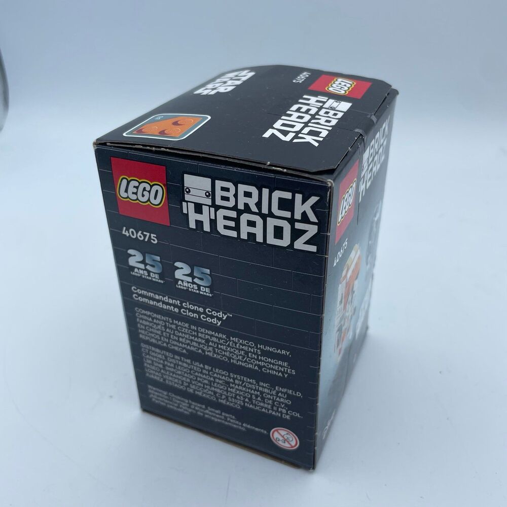 LEGO BrickHeadz Star Wars Clone Commander Cody 40675 Building Toy Set Sealed NEW - Picture 6 of 8